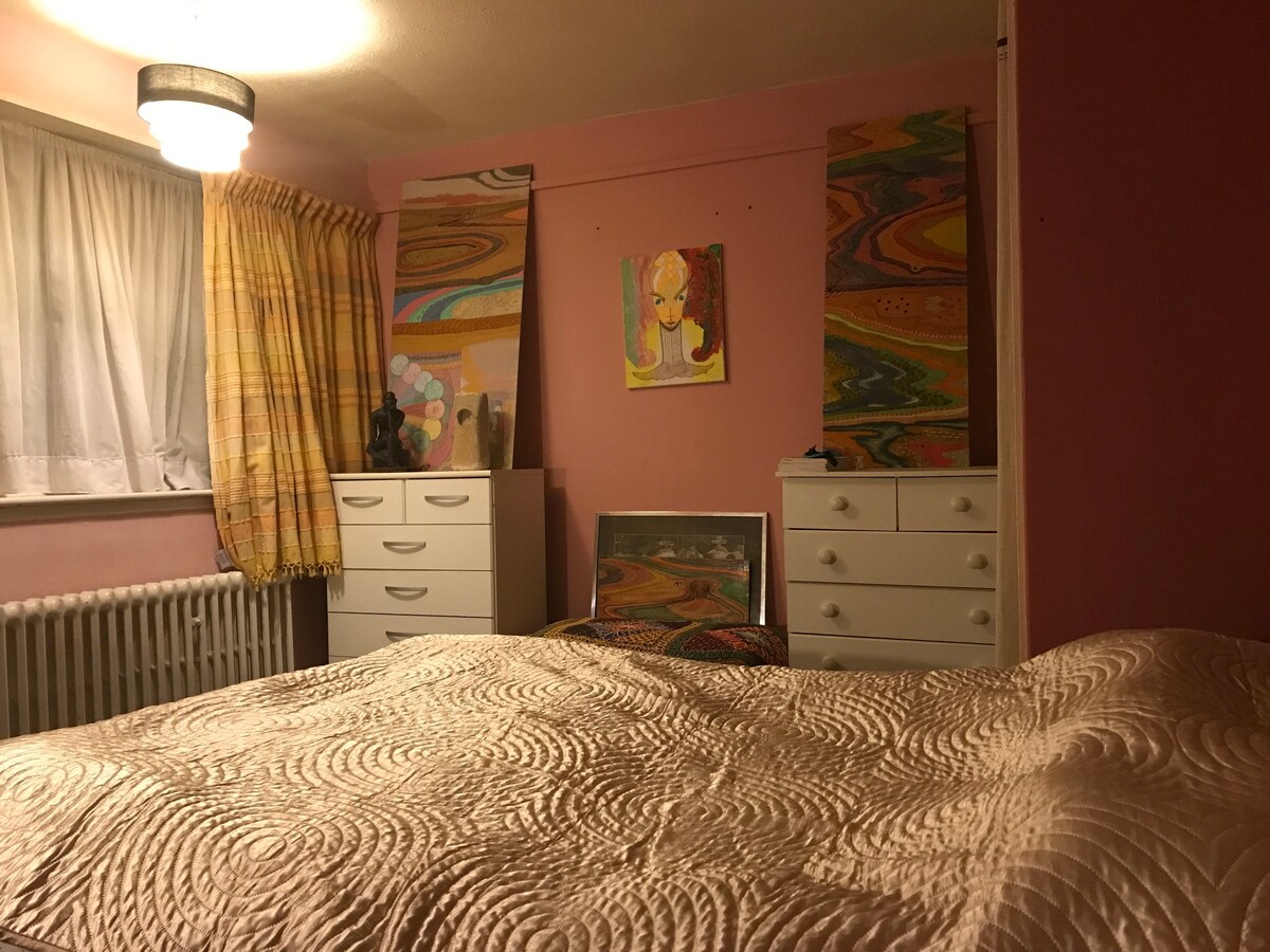可爱的卧室，伦敦市中心令人难以置信的景观