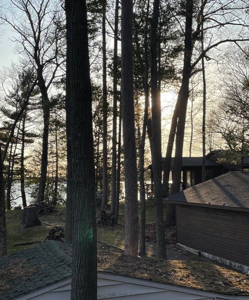 Little Black Bear Barn at Platte Lake, Honor MI.