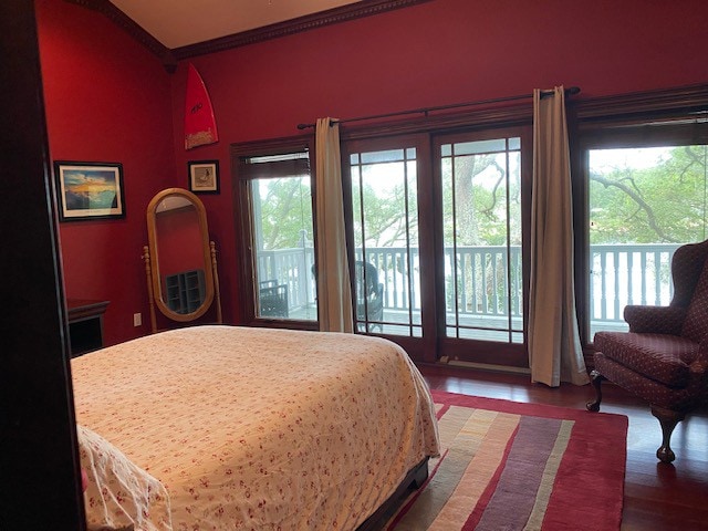 Waterfront Bedroom with private porch and bathroom