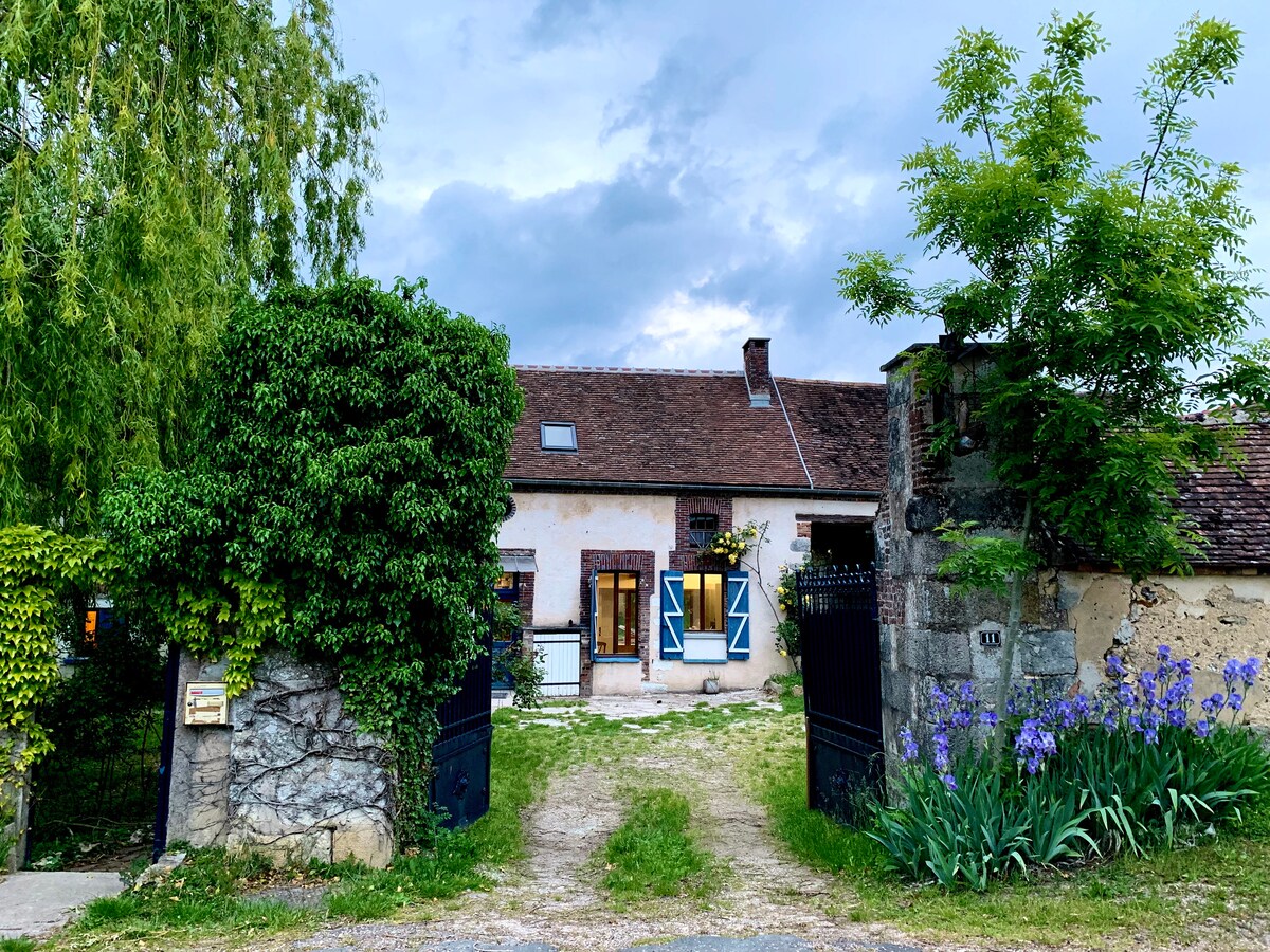 Gde maison familiale avec jardin à 1h30 de Paris