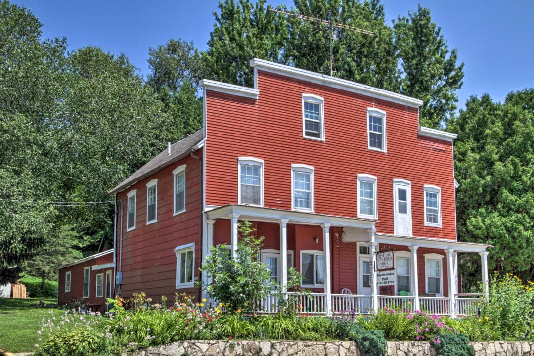 Historic home with second floor private entrance