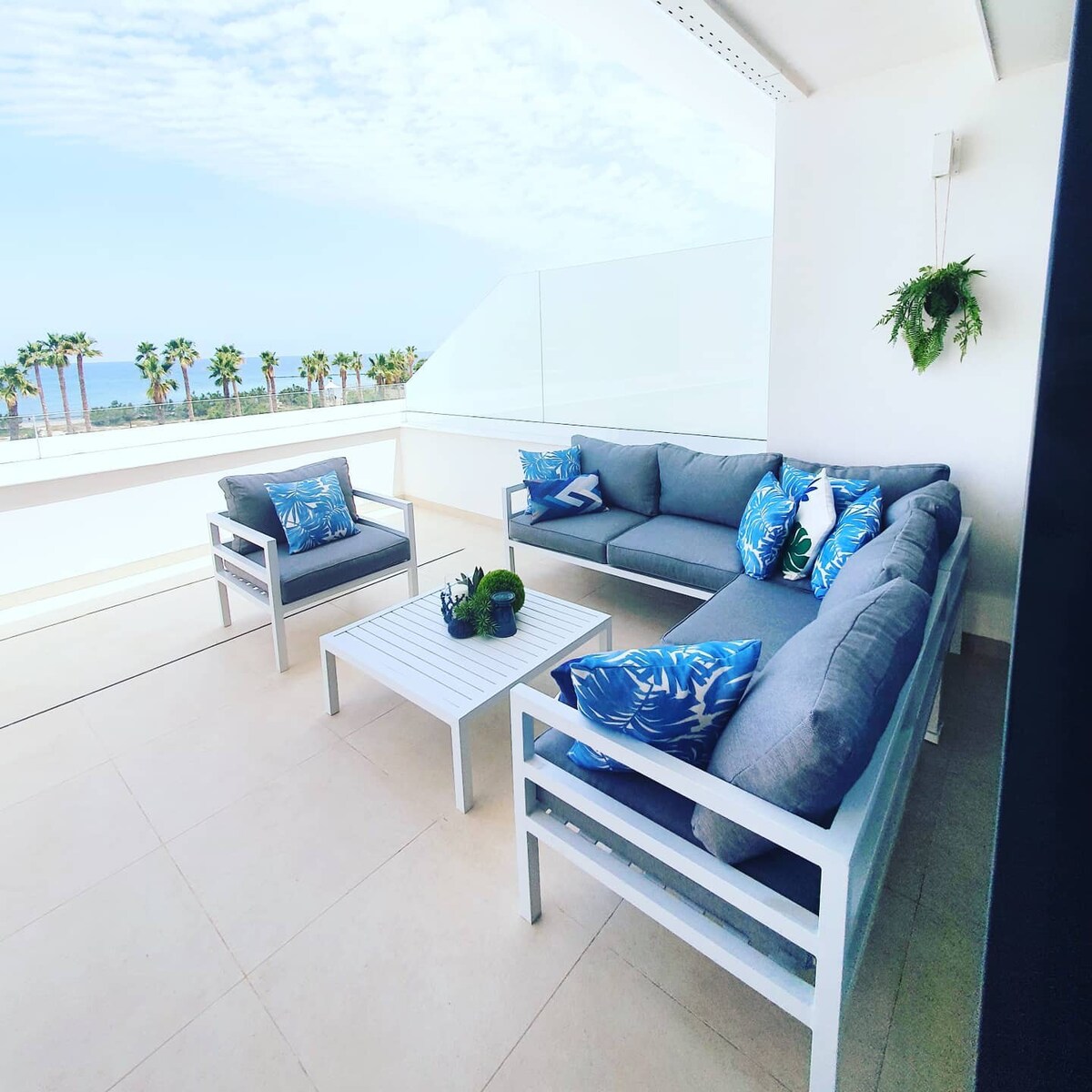 Apartamento en primera línea de playa.