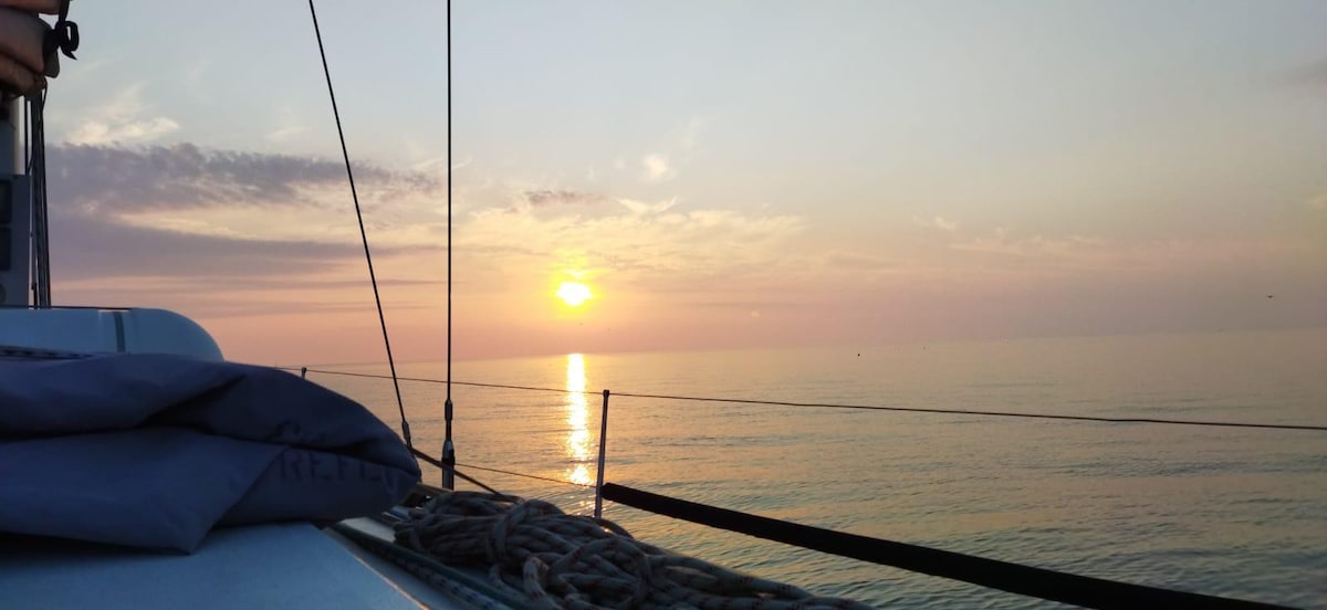 Hébergement insolite à bord d'un bateau