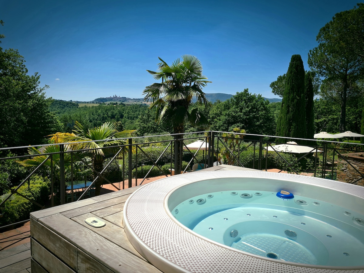 Charme&Relax+Jacuzzi&Pool+Breathtaking View