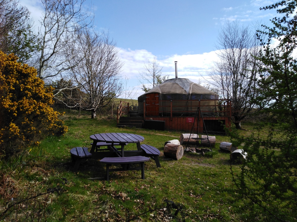 Spacious yurt that sleeps 6, Isle of Arran