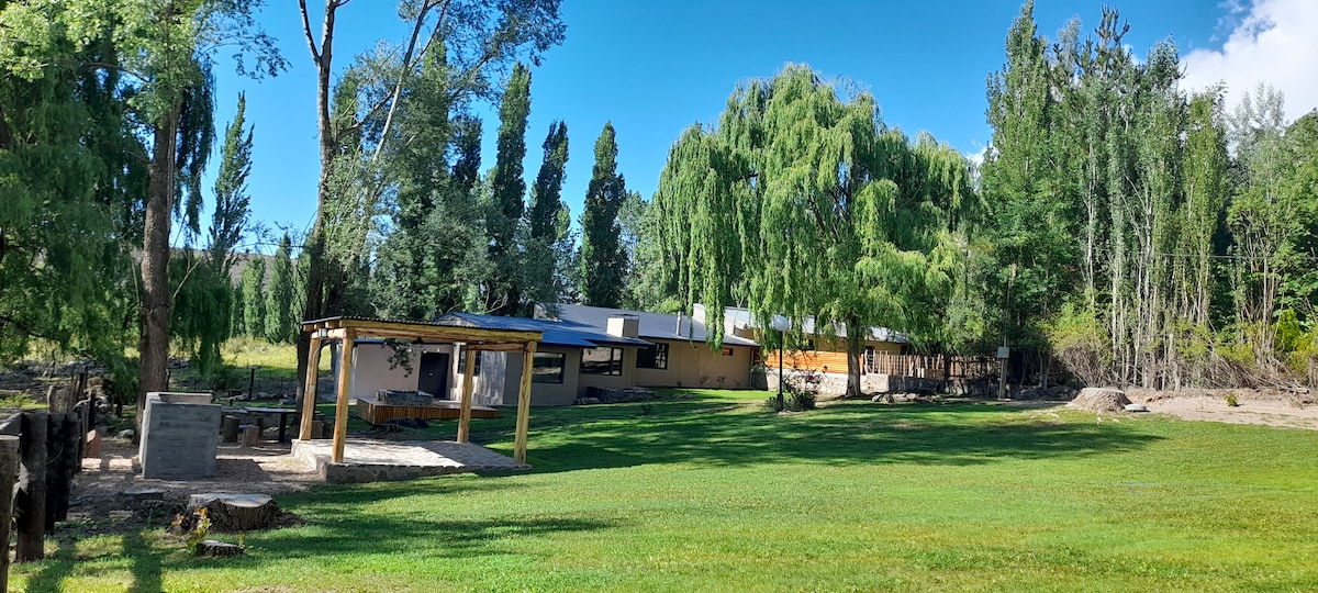 Ranch house in Potrerillos mountains.