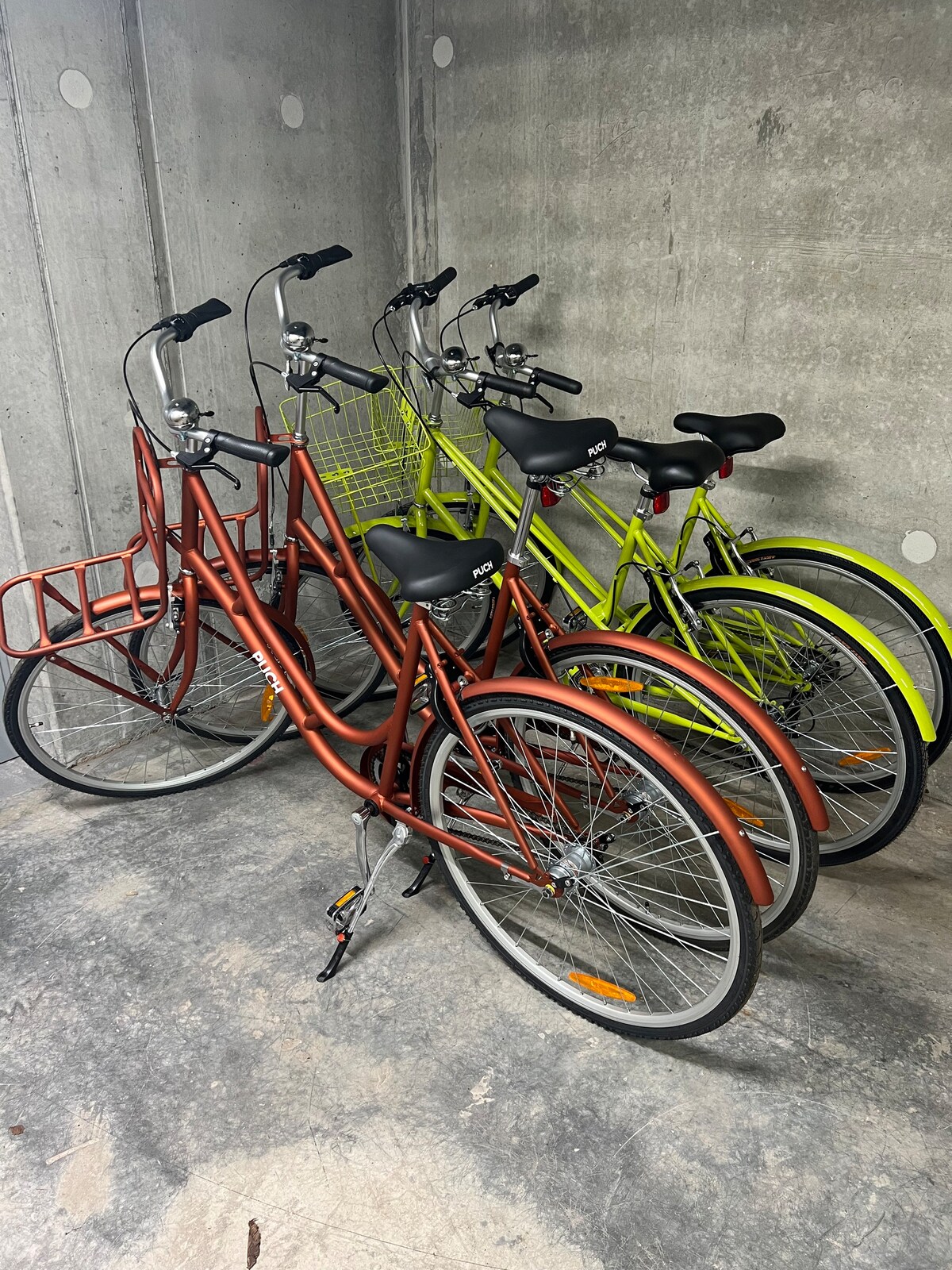 Lejlighed til 4 voksne + cykler.
