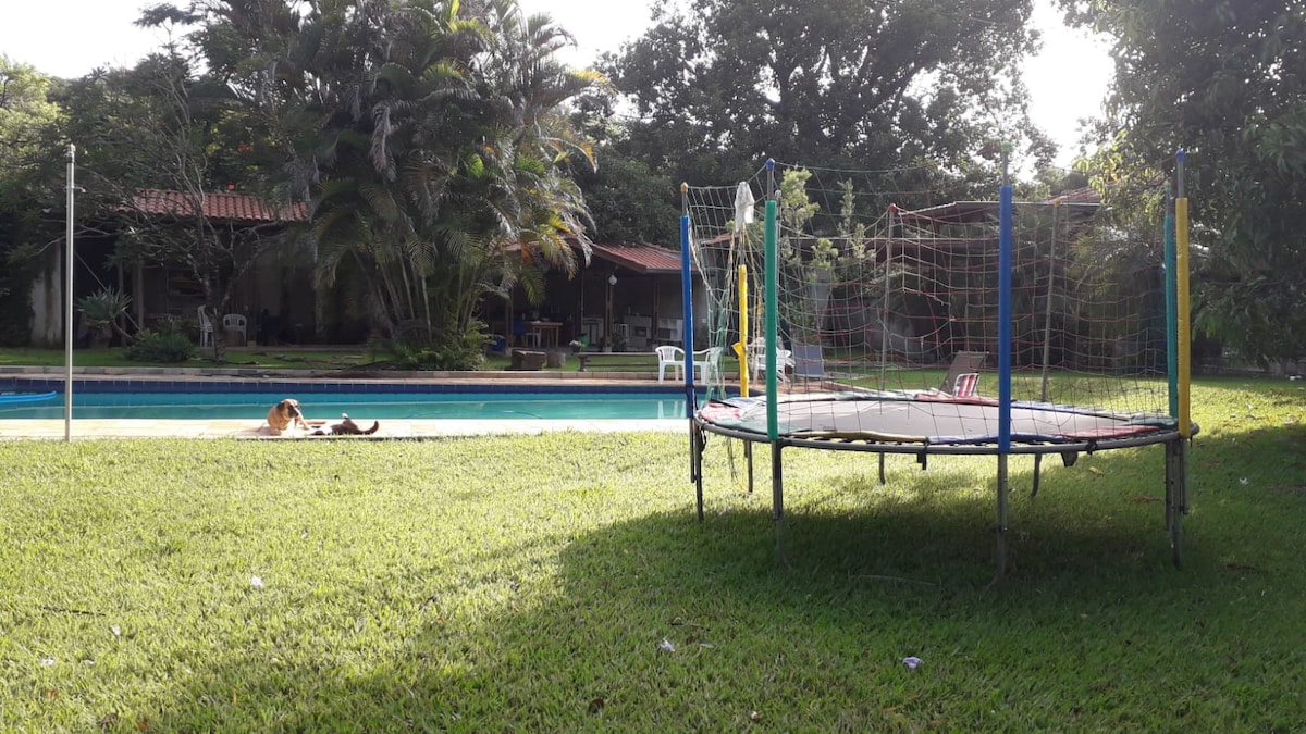坎皮纳斯（ Campinas ）带泳池的乡村别墅