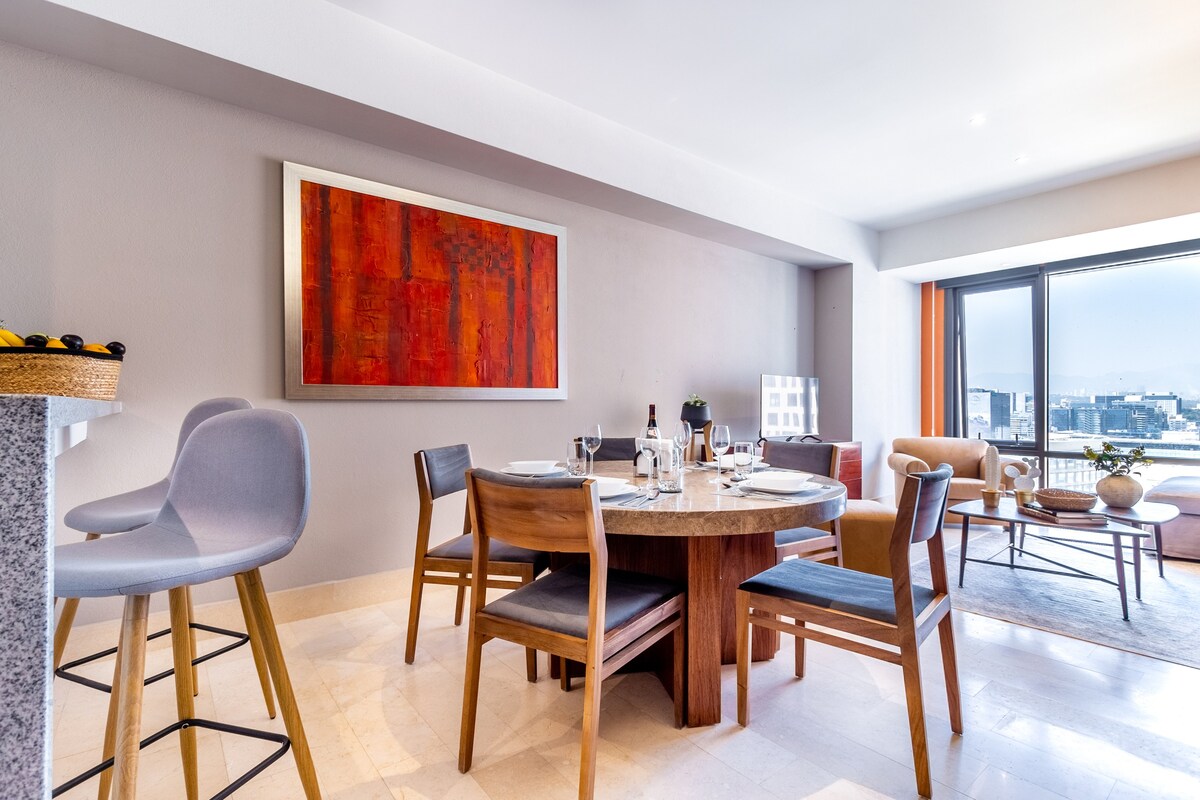 Polanco -全新2卧室公寓，配备豪华便利设施