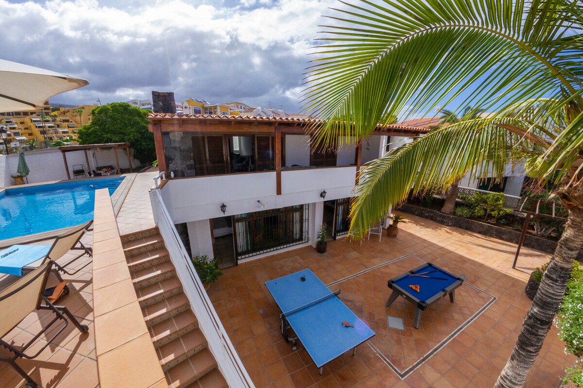 Villa Punta Negra温水泳池Tenerifesummervillas