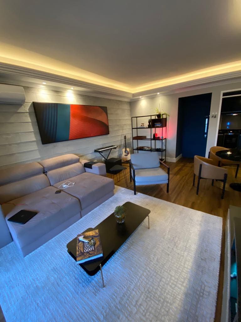 Apt 3BR luxo com 2 garagens na melhor localização