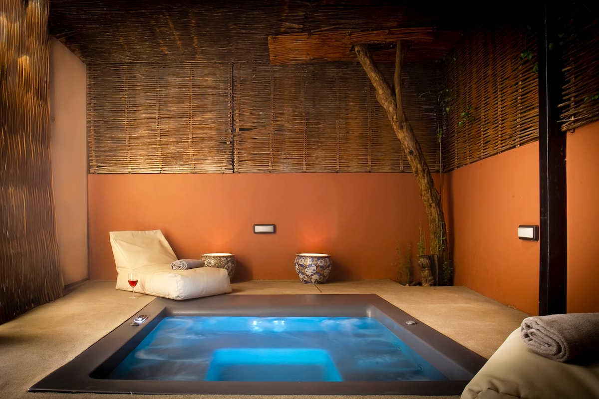 SV雅典卫城公寓-带热水浴缸的花园套房