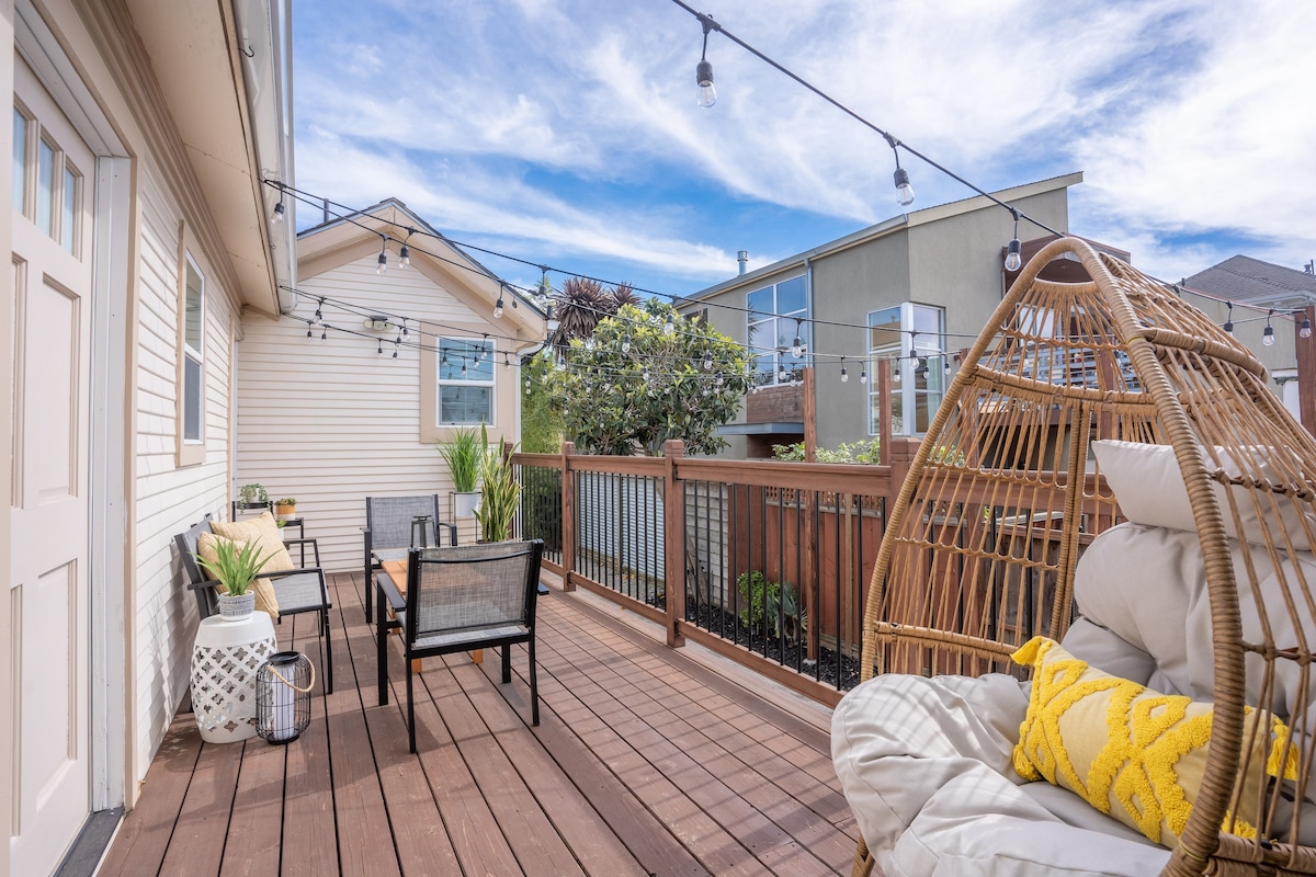Temescal Getaway w/ Priv Parking, King bed & Patio