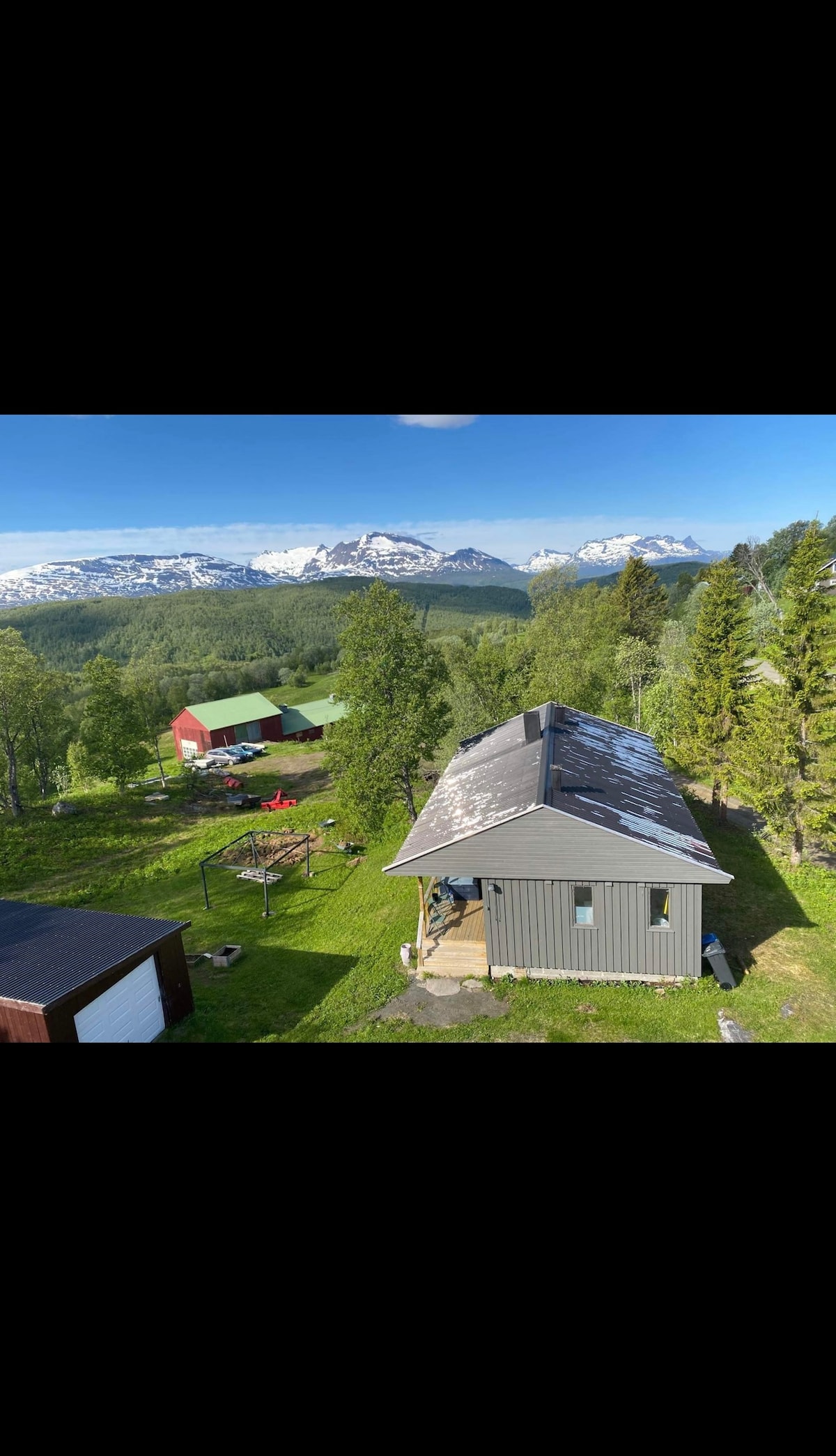 Small house in the woods