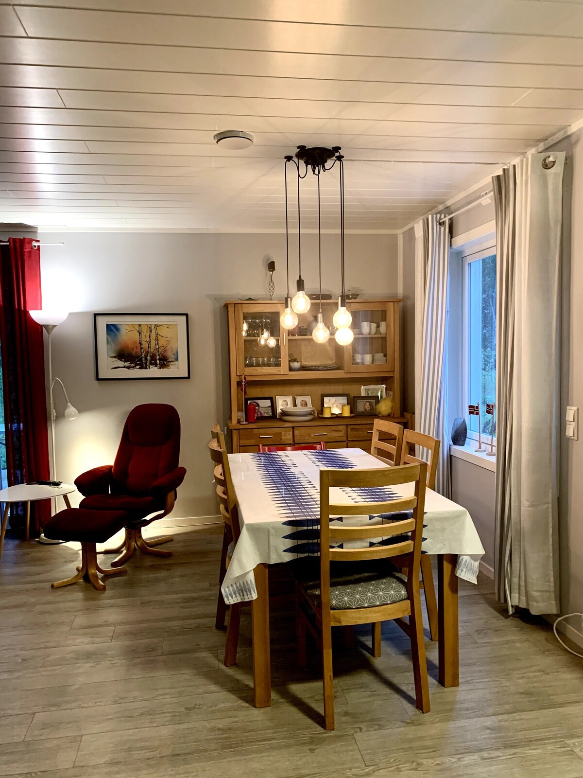 Olsborg/Høgun in Målselv大型单人住宅