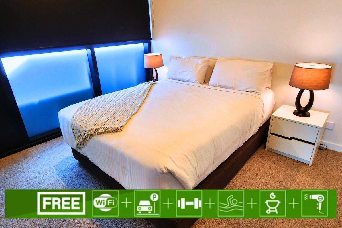 Comfy 1 Bedroom Apartment with Wi-Fi & Parking