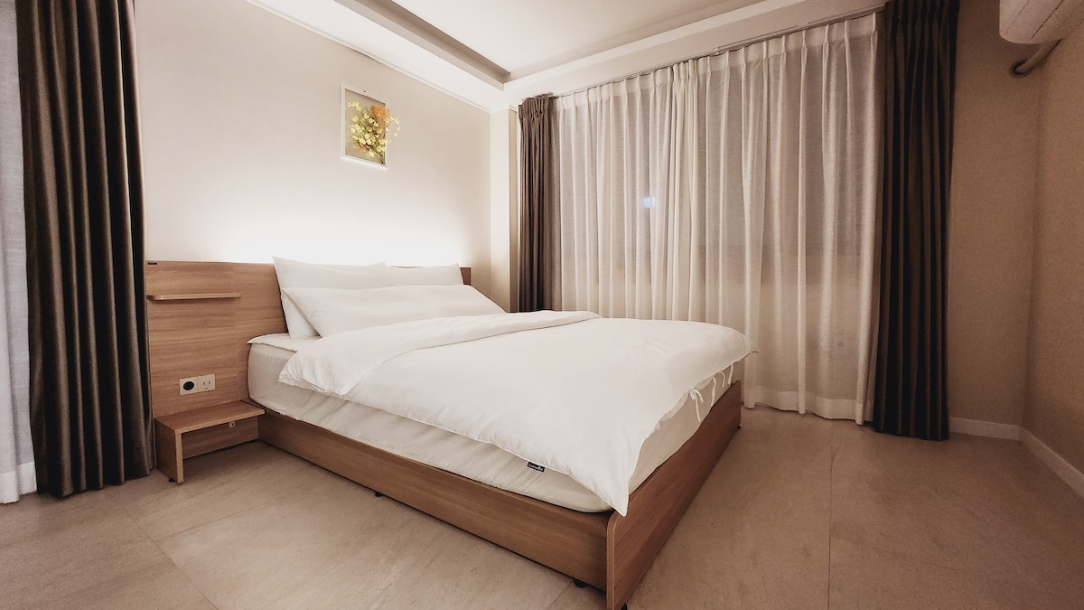 一个干净舒适的睡眠场所--30平壤独立住宿。京州黄梨丹吉的推荐漫步之旅