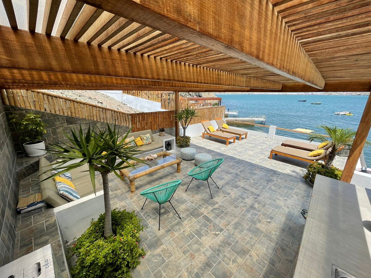 Linda y acogedora casa de playa El Inca-Tortugas