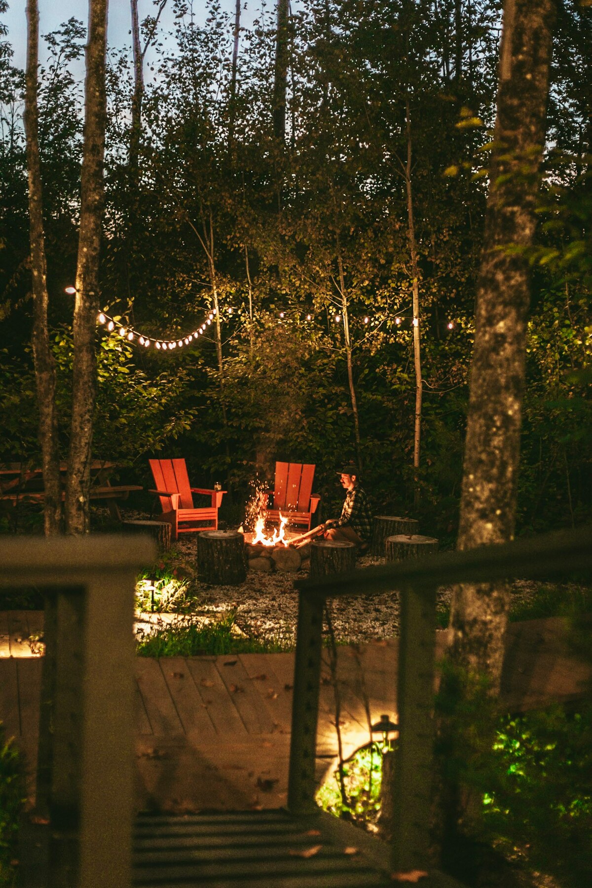 Off-Grid Modern A-Frame - New Wood Fired Hot Tub