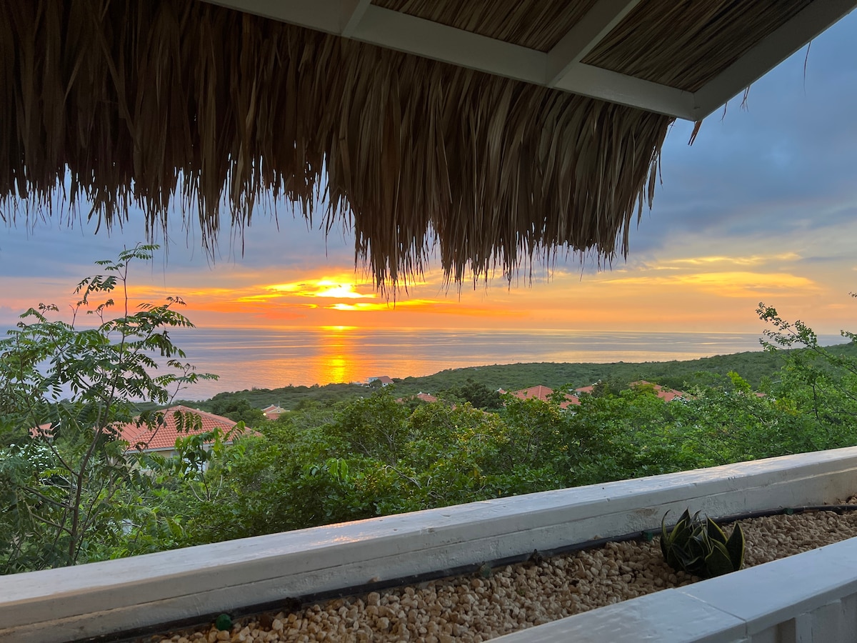 Villa Palapa view offers stunning ocean view