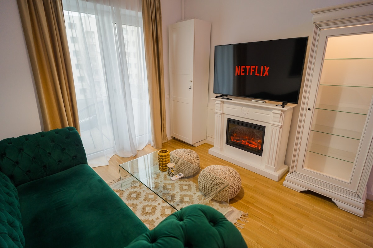 ⭐ Central cozy 1BR with nice views + Netflix ⭐