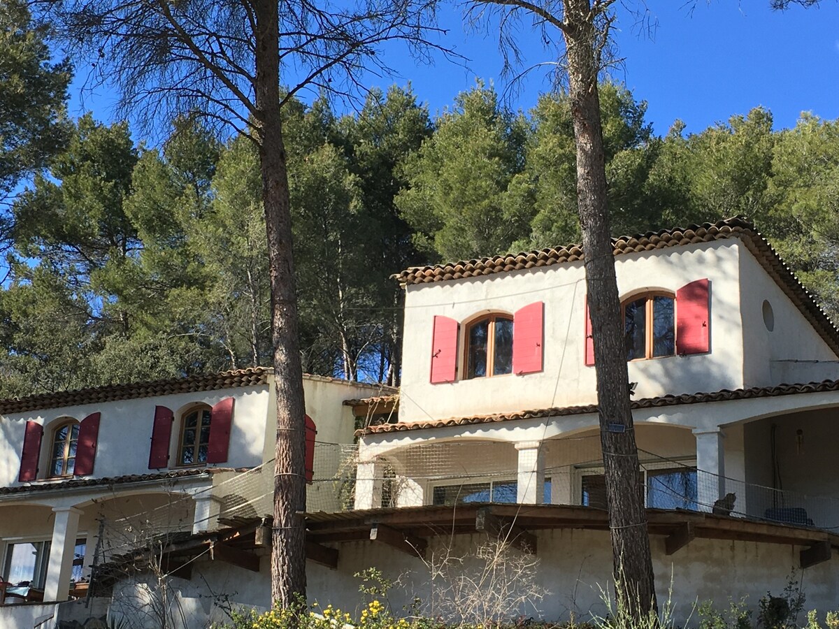Grande maison, 9 pers, Piscine, Provence