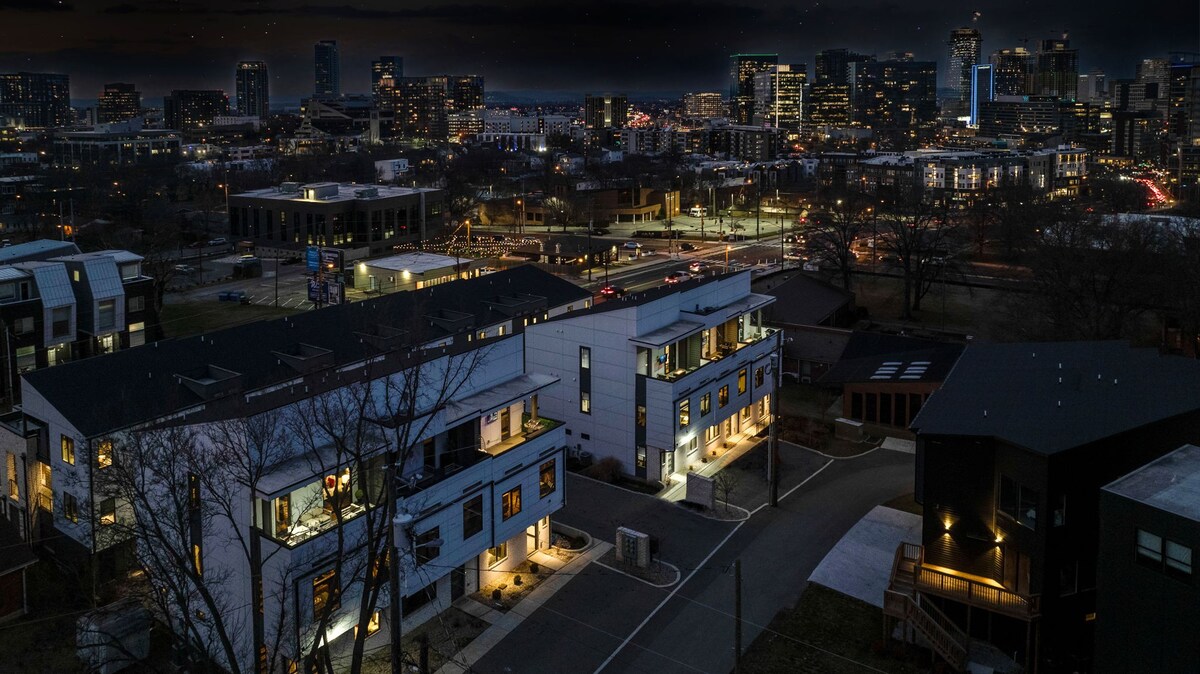 Nashville Blues - Walk to Gulch - Rooftop Views