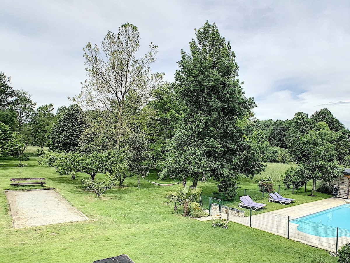 L'Isle Mézangeon avec piscine à 15 mn de La Loire