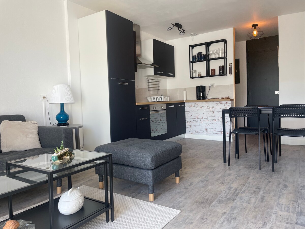 Appartement sur 3 niveaux proche mer - classé 3*