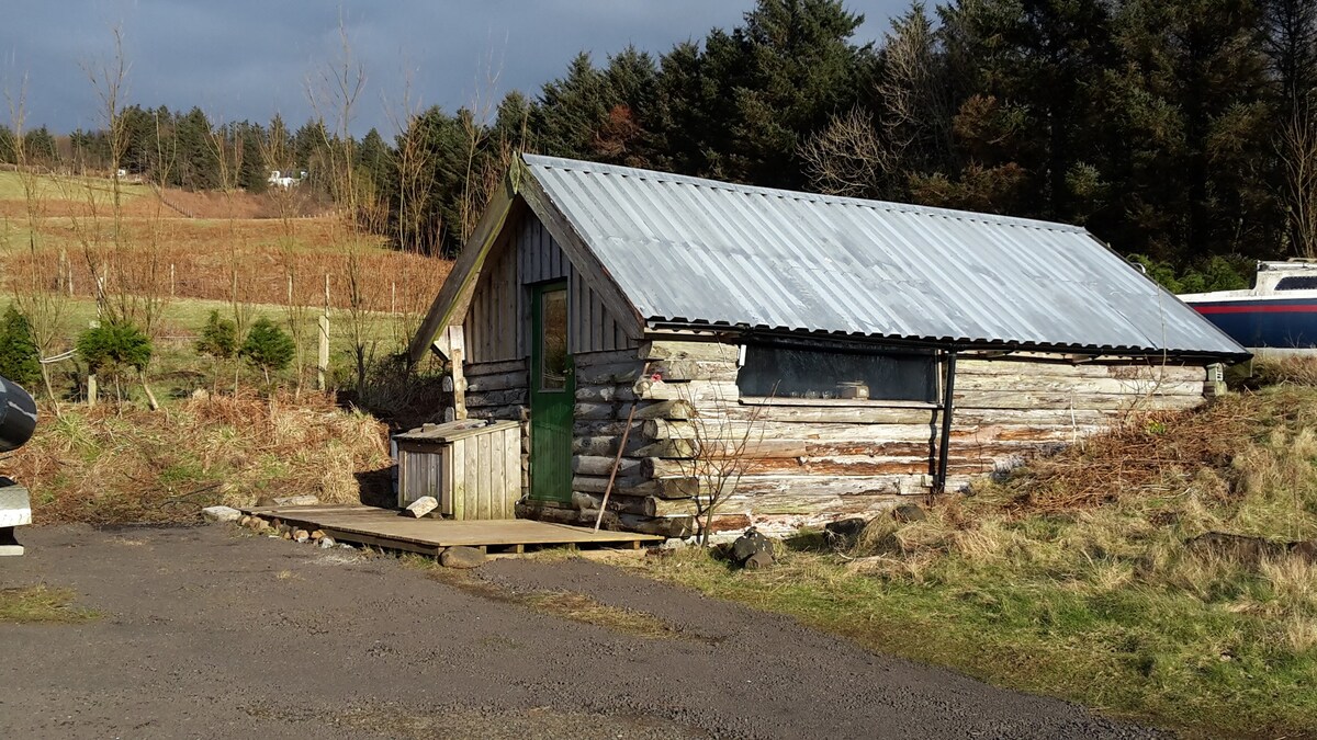 Araidh Log Cabin, Glendale, Isle of Skye.
