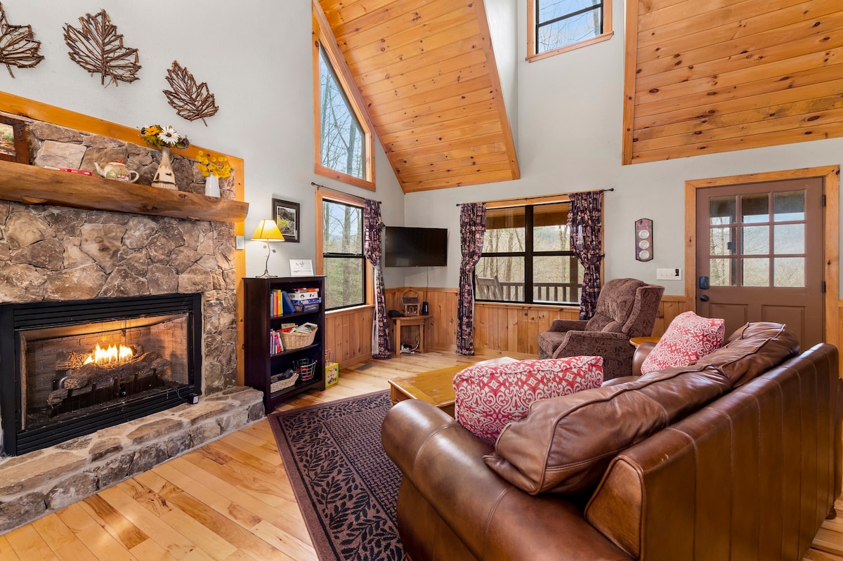 Wren Song Cabin w/ Hot Tub & Foosball near GSMNP