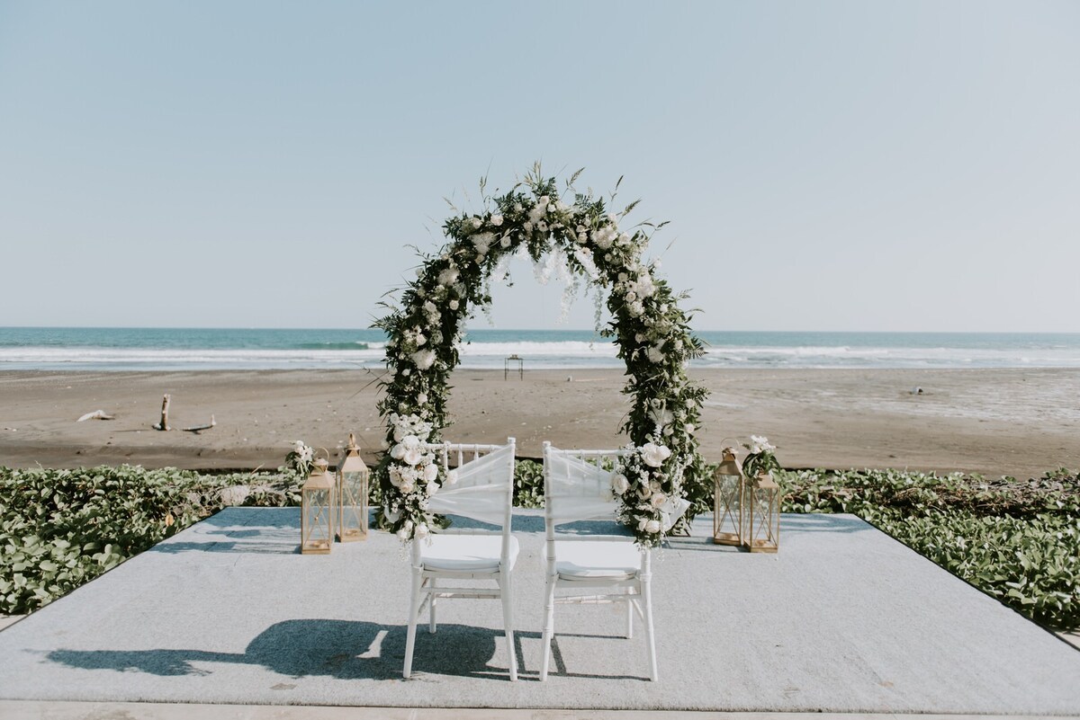 婚礼场地和萨巴海滩-巴厘岛