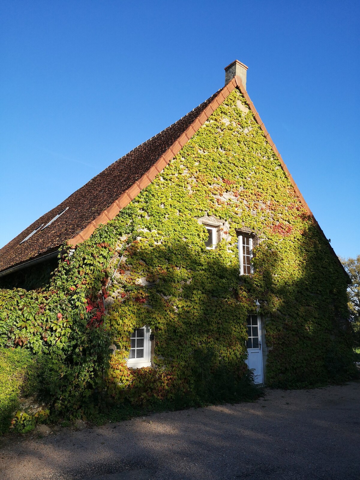 Maison familiale dans la campagne morvandelle