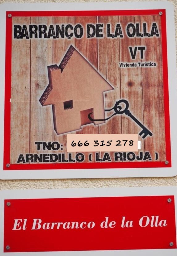Barranco de la Olla （公寓Tomillo ） ，位于Arnedillo。