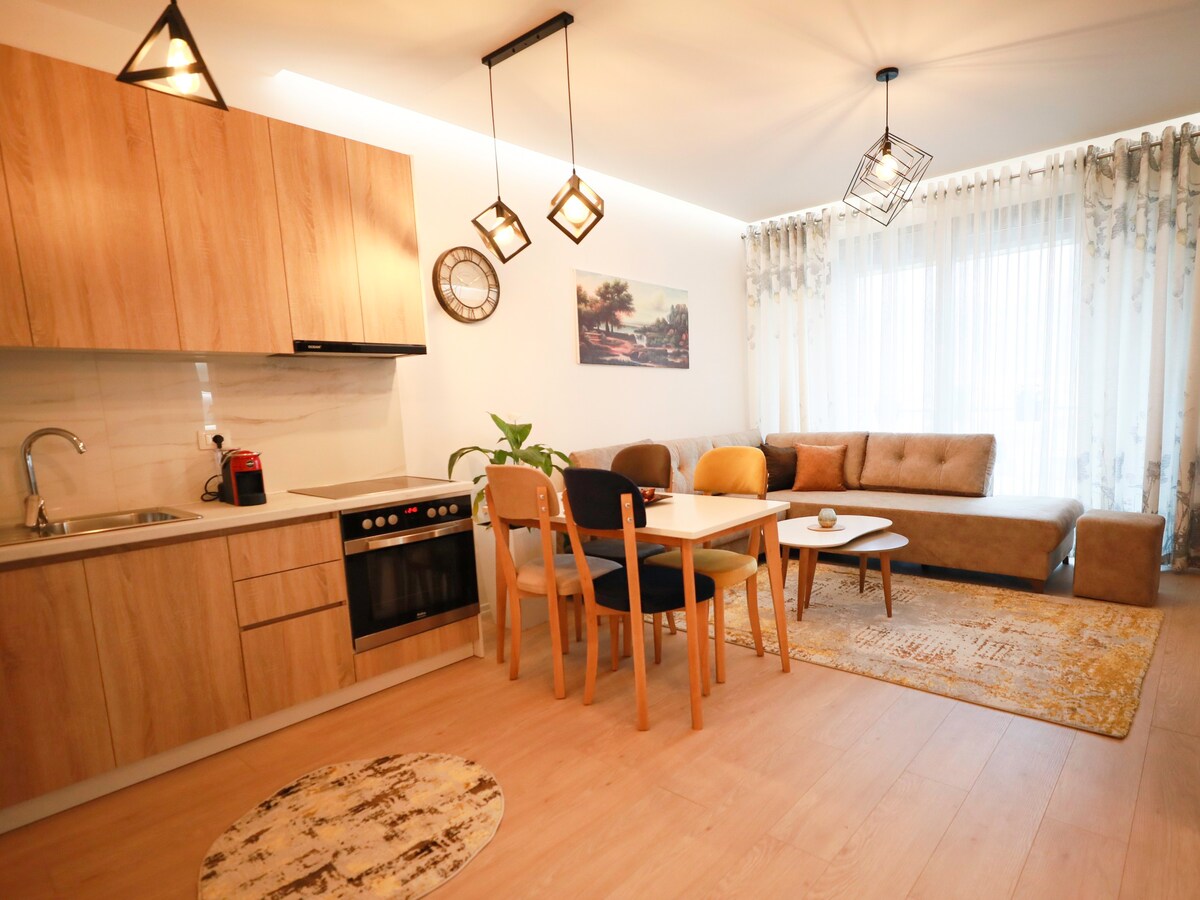 地拉内（ Tiranë ）可爱的单卧室公寓
