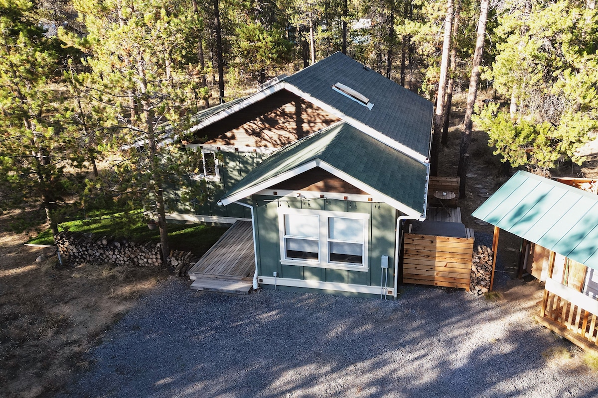 占地1英亩的生态小木屋，带水疗， ig ： @ bitofpineescapes