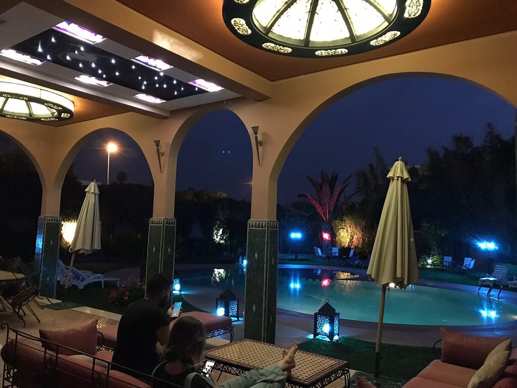 Riad Noumidya   Chambre B&B avec Jardin exotique J