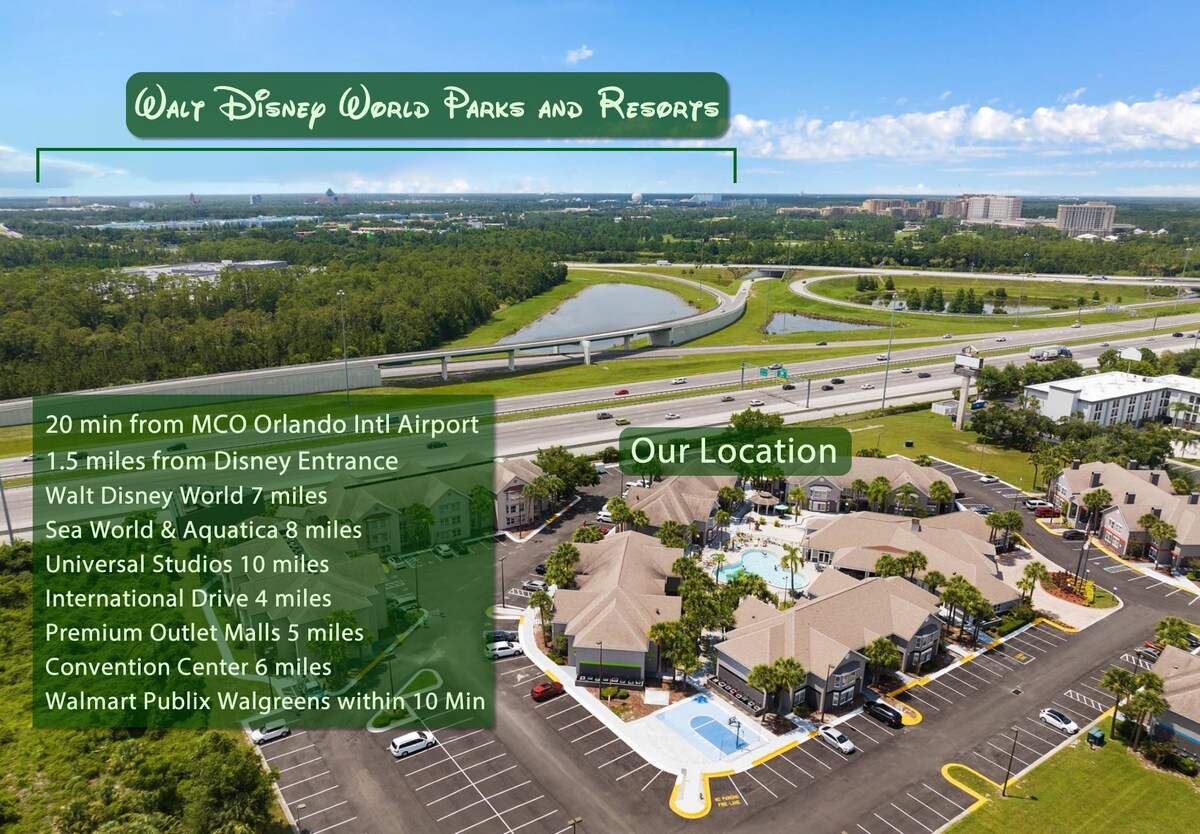 Renewed Disney Universal Family Orlando Condo