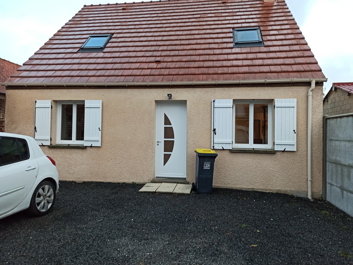 Maison calme et chaleureuse à Lamotte Warfusée