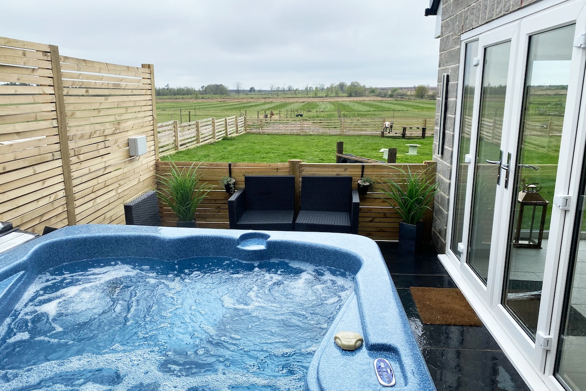 Clover View -热水浴缸、桑拿房和乡村景观