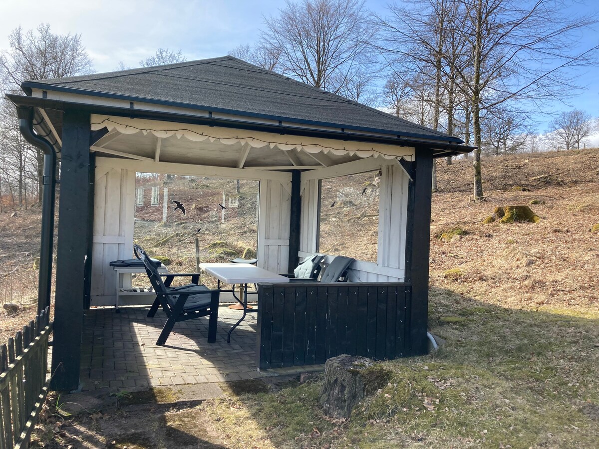风景优美的Simlångsdalen舒适的小房子