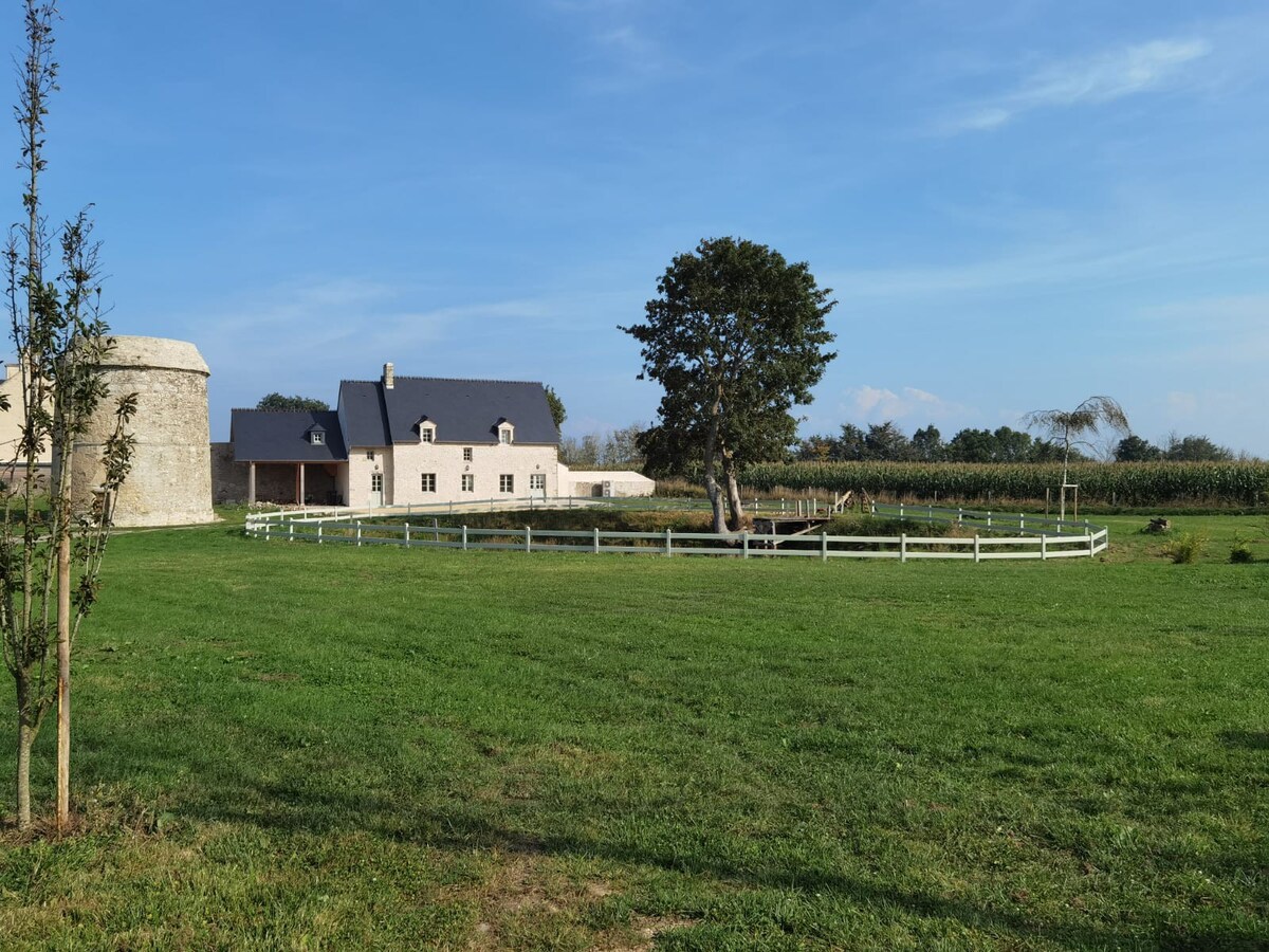 La maison du colombier de Canchy