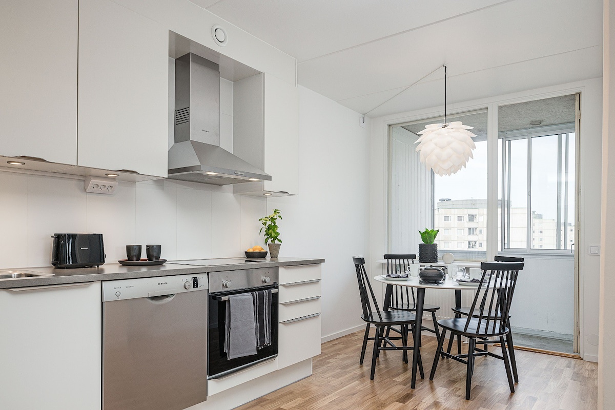 哥德堡的现代公寓可供4-5人入住