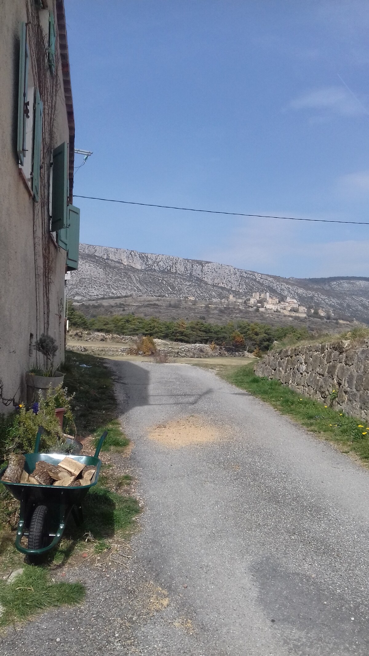 Maison familiale dans la campagne du haut var