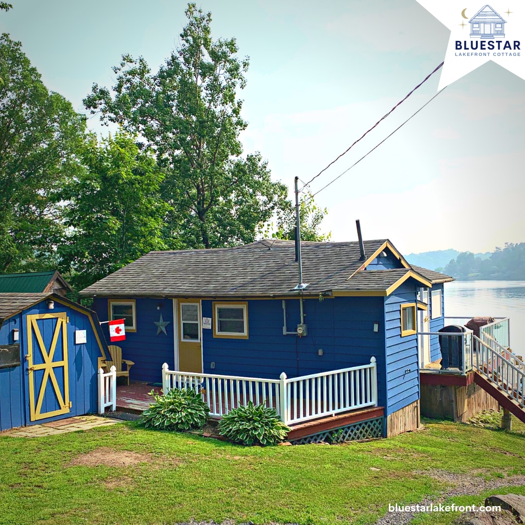 Bluestar Lakefront Cottage - 1000个岛屿地区