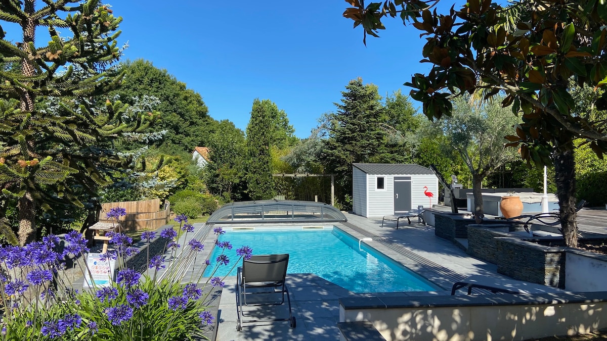 Adorable Guest House avec balnéo et piscine