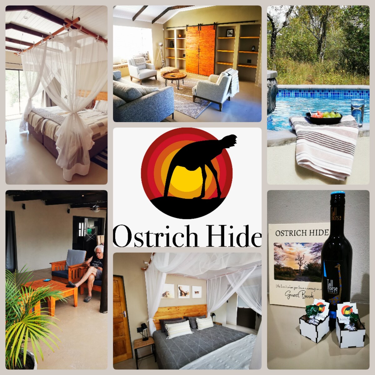 Ostrich Hide Marloth Park