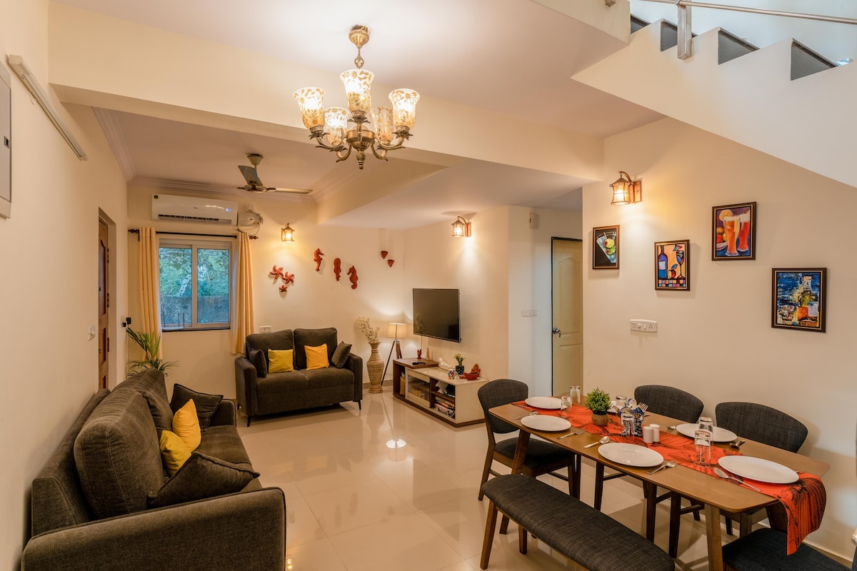 Bell Pepper - 3 BHK Villa | 1 km from Varca beach