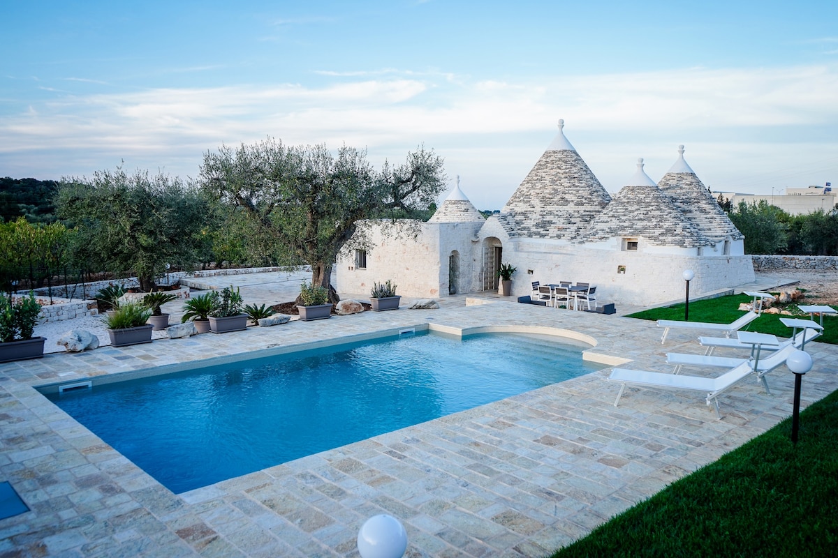 Quattroperle Trulli - Relax - Puglia Private Pool