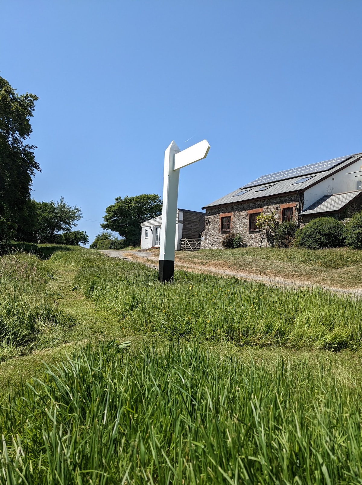 Detached coastal converted barn